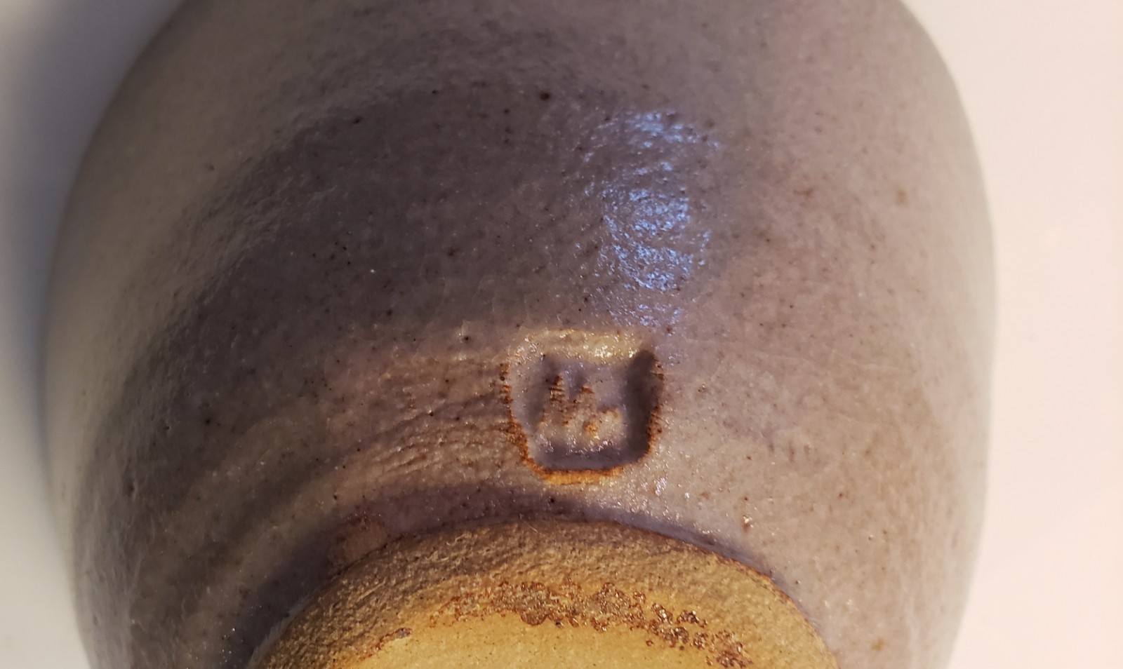 Warren Mackenzie Pottery Mingei Tea Bowl With Decoration, Shoji Hamada Marked