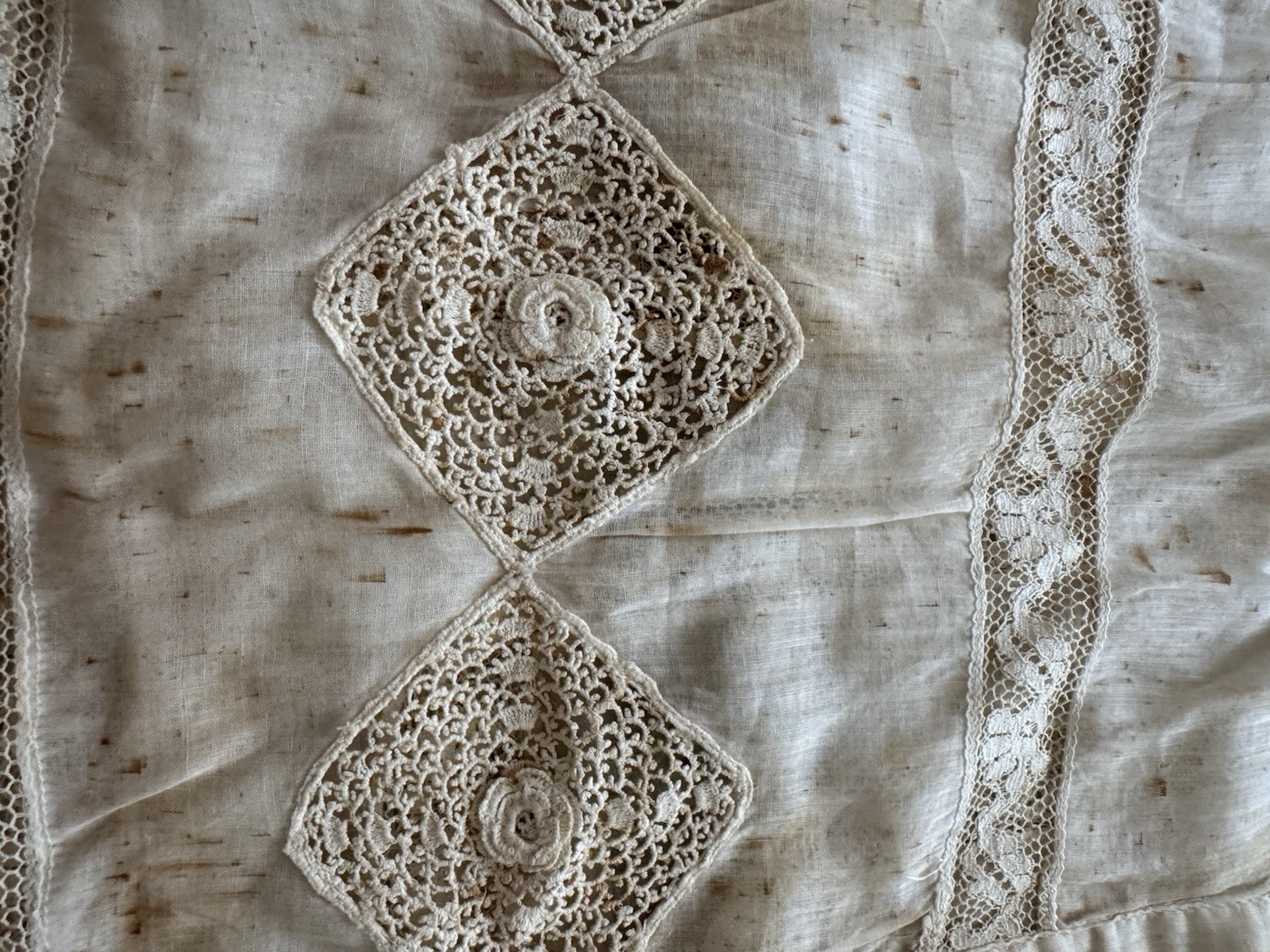 Pre Civil War 2 Childs Baby Dress Early Settler Packers Falls New Hampshire 1817