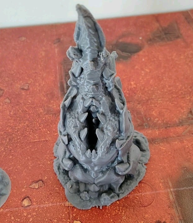 Tabletop Terrain - Large Bulk Alien Lot - for Warhammer 40K/Kill Team 8 Pieces