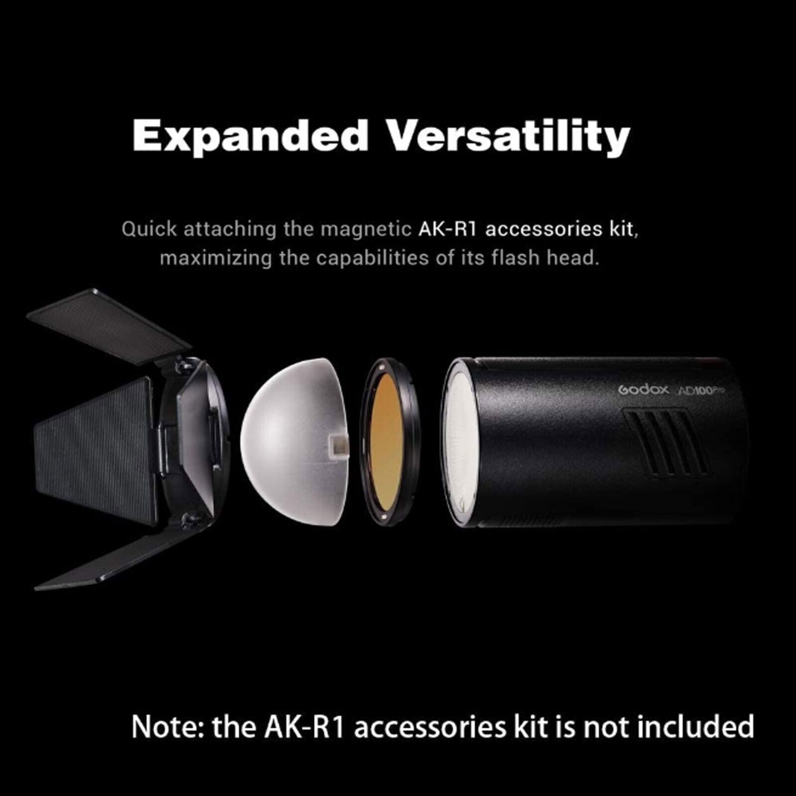 Godox AD100Pro AD100 PRO TTL HSS 100W Flash Speedlite 2.4G Wireless Pocket Flash