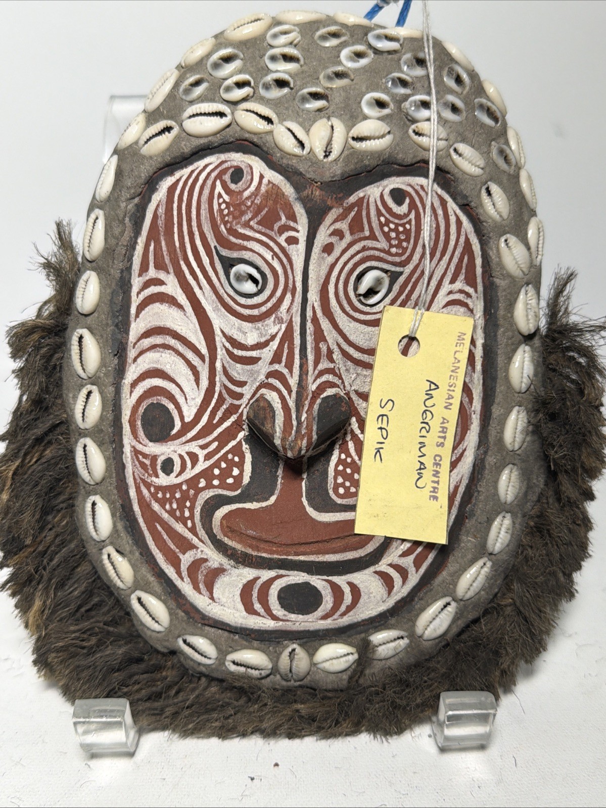 Papua New Guinea Mask “Angriman” Sepik River Region Latmul People