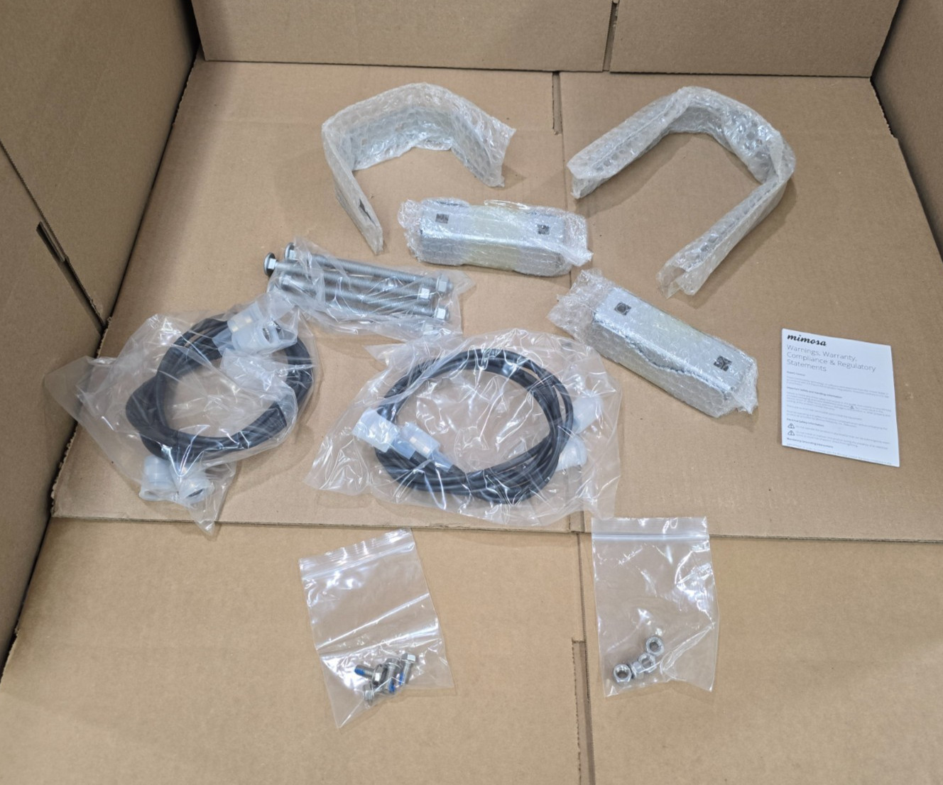 New Mimosa N5-45x4 Sector Antenna 4-Port 4.9–6.4GHz 19dBi Gain # 100-00084