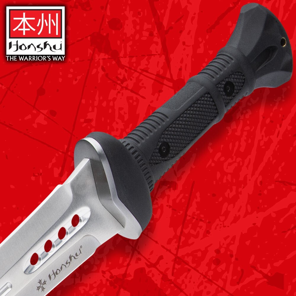 Honshu Gladiator Sword, Leather Belt Sheath, Modern Gladius Design, 25" Overall