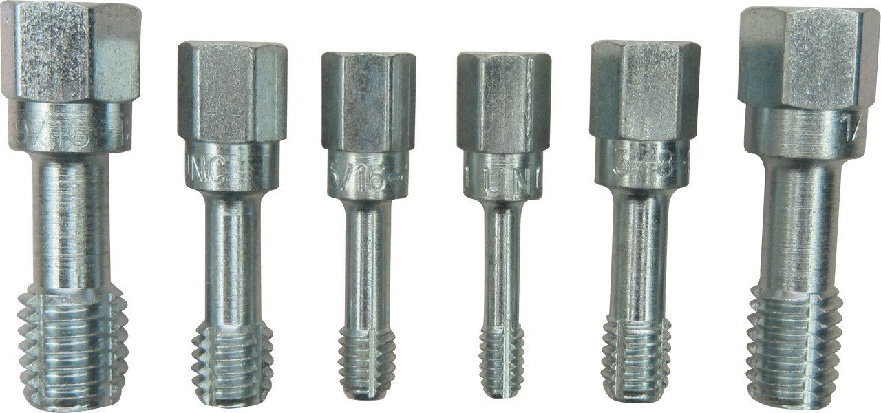 Lang 2585 6 Piece SAE Coarse Thread Restorer Tap Set