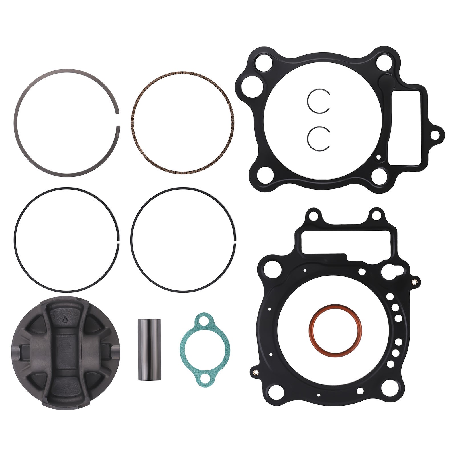 Cylinder Piston Top End Kit For Honda CRF250R CRF250X 2004-2017 12100-KRN-670