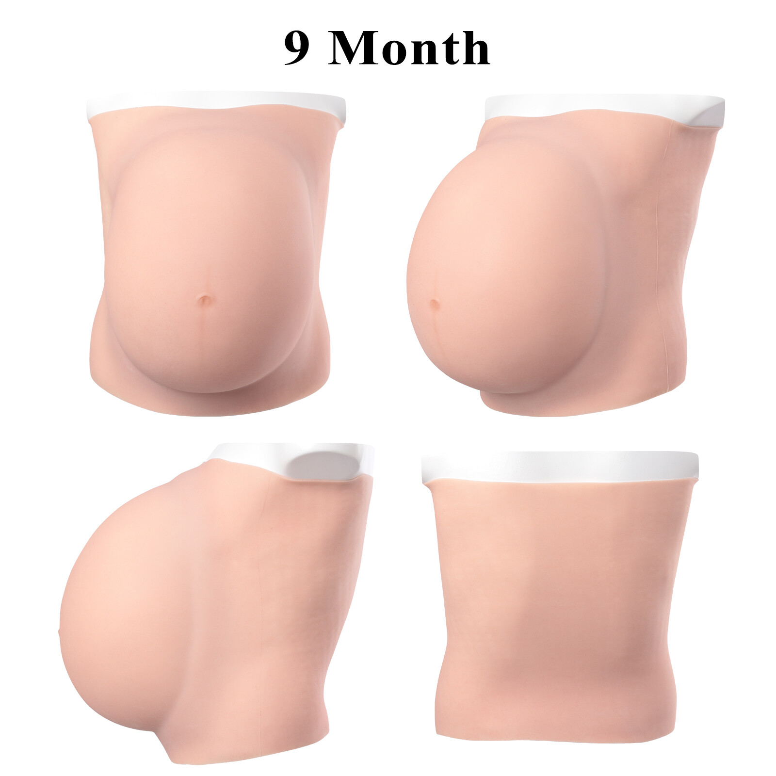 Silicone Pregnant Belly Real Fake Belly Artificial Pregnancy Belly 9 Months
