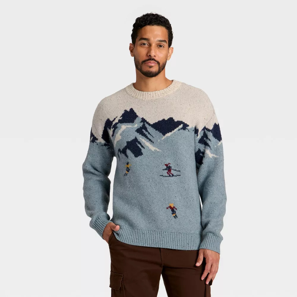 Men's Ski Scenic Sweater - Goodfellow & Co