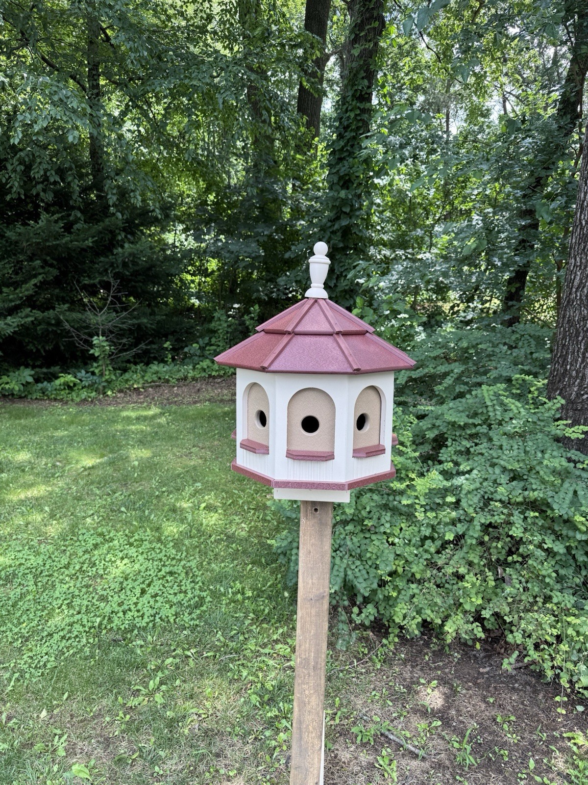 Large Birdhouse | 8 rooms | Poly | Made in USA by the Amish