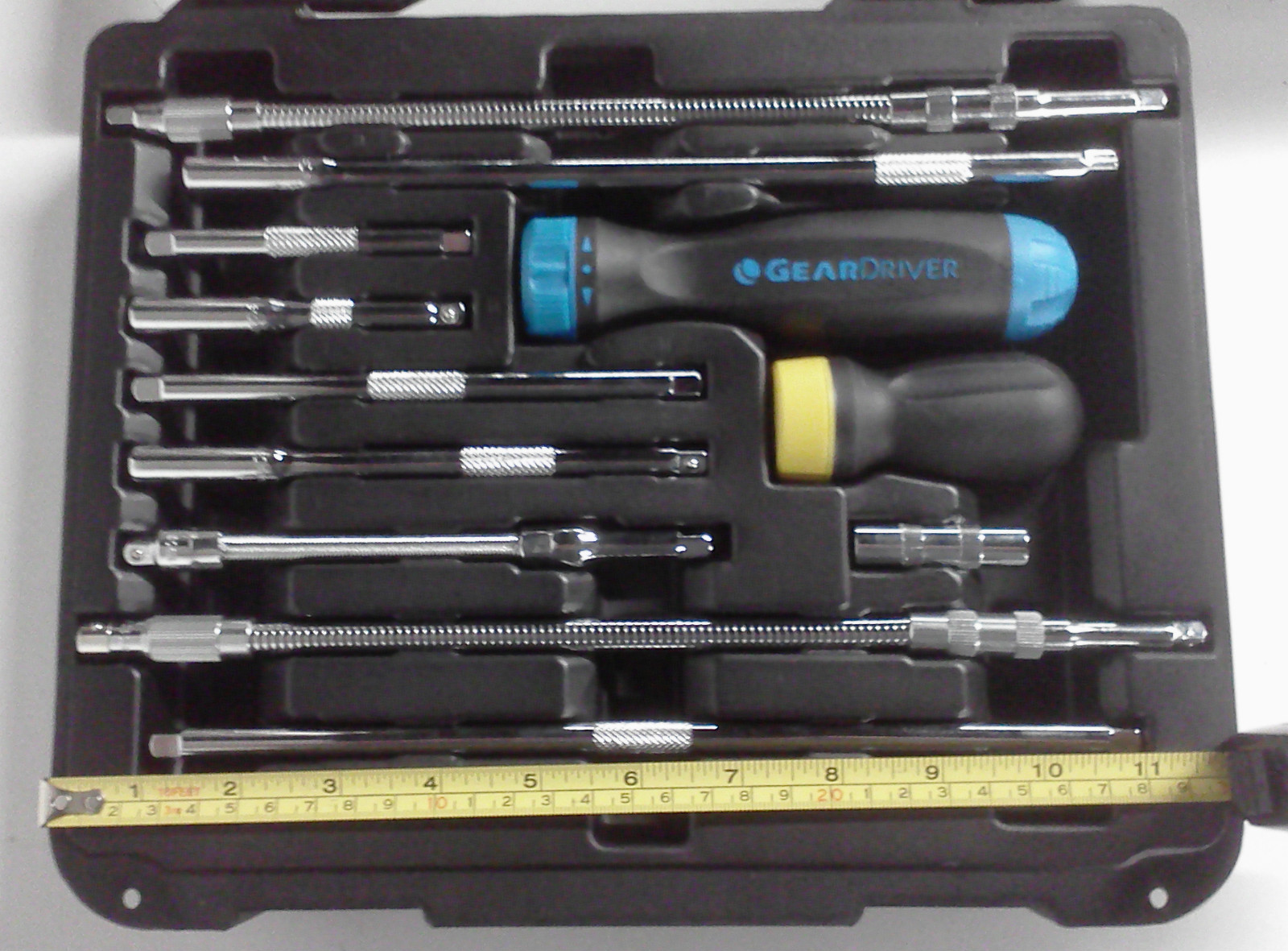 GearWrench 12 Piece Professional Gear-Driver Set w/Storage Case.