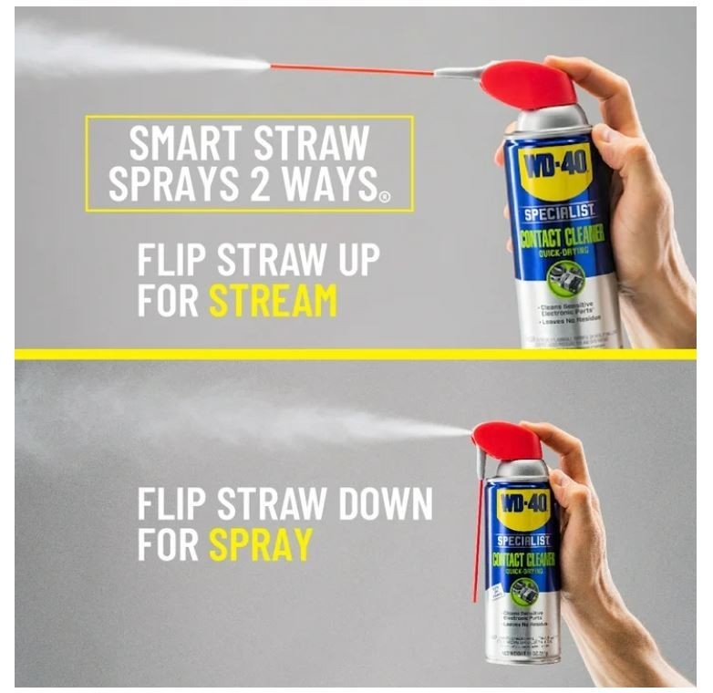 WD-40 Specialist Electrical Contact Cleaner, 11 oz