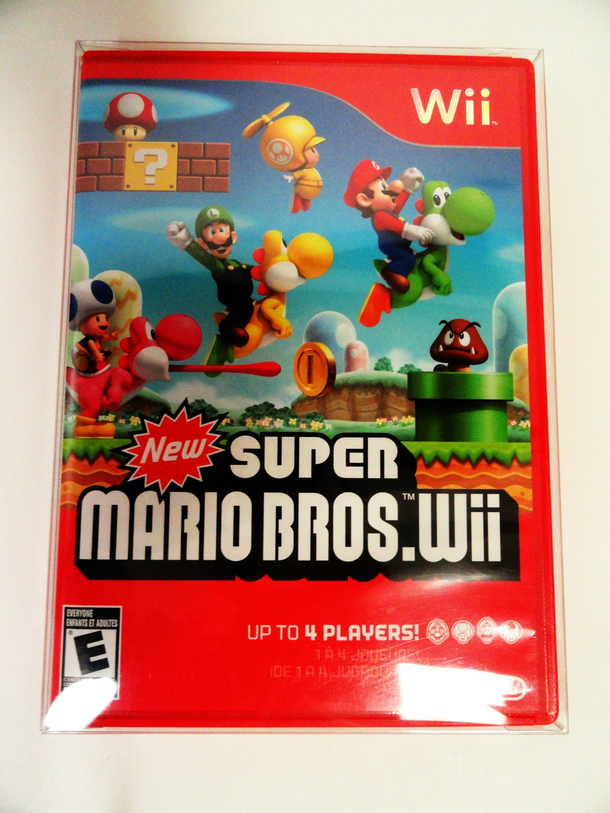 25 Box Protectors For DVD, Wii U, XBOX, PS2, NINTENDO GAMECUBE ETC. Clear Case