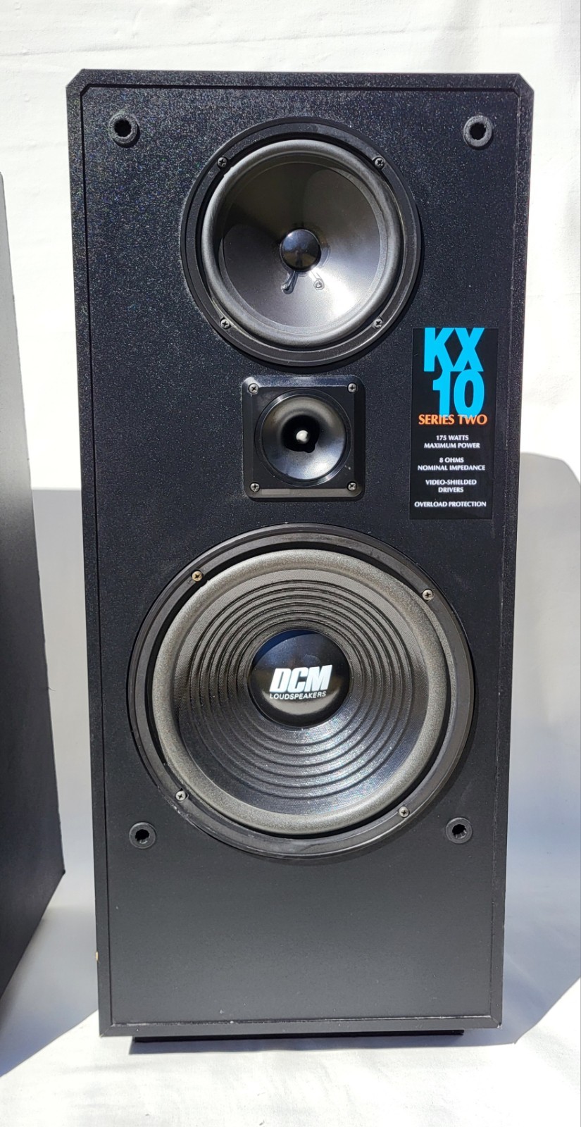 DCM Loud Speakers KX10 SERIES TWO (Pre-owned) Tested.