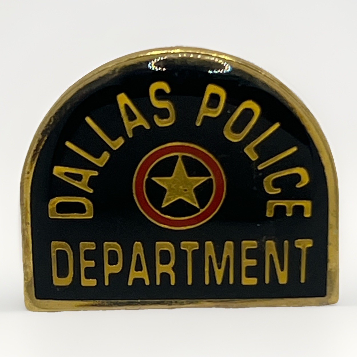 Dallas Texas Police Department Law Enforcement Enamel Lapel Hat Pin