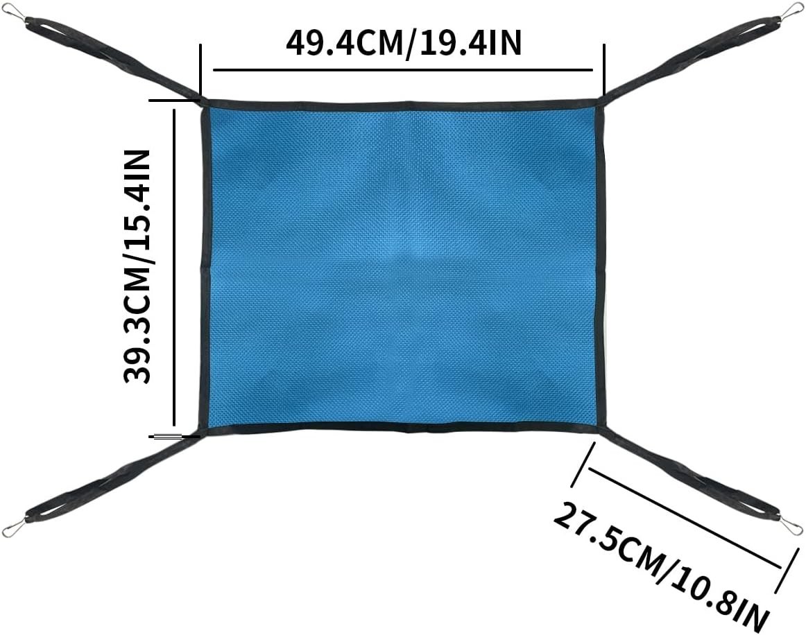 Durable Oxford and Cotton Cat Hammock for Relaxation - Easy Wash and Maintenance