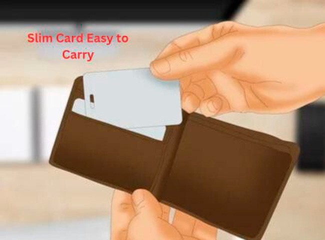 RFID Blocking Card White Ultra Slim Contactless NFC Protector Wallet Shield