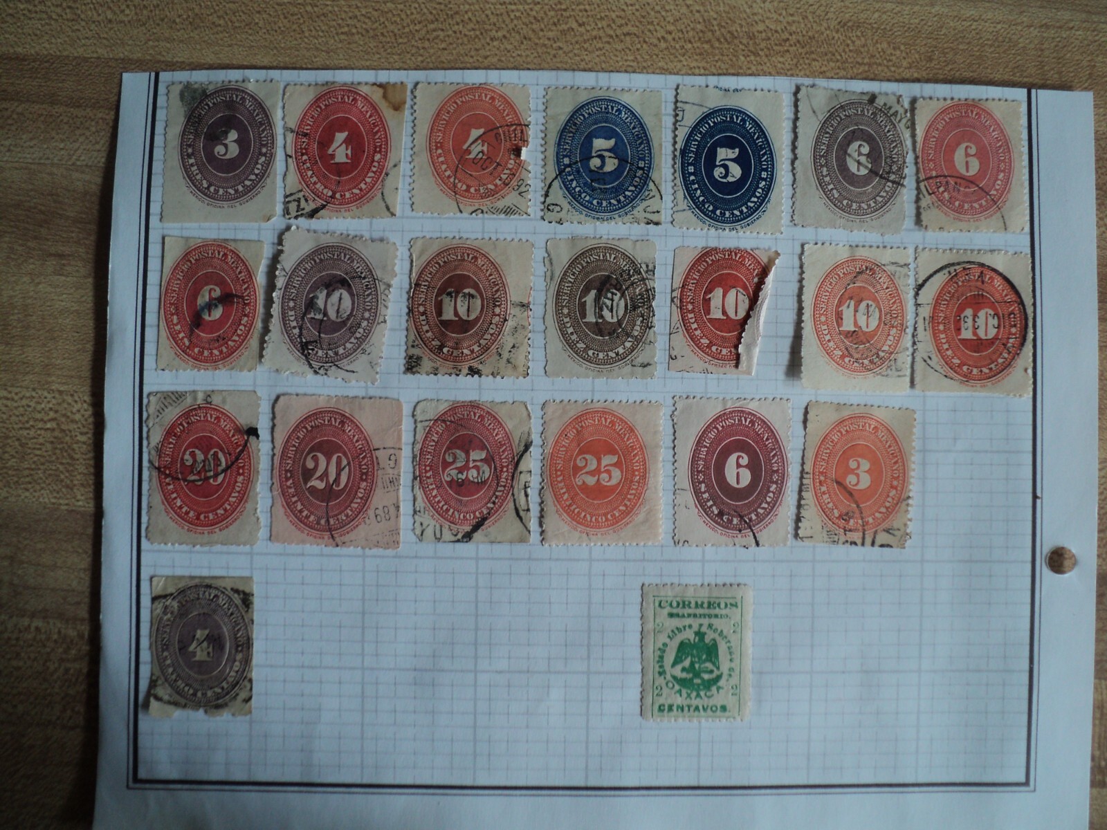 SUPER Mexico Stamp Collection Very early