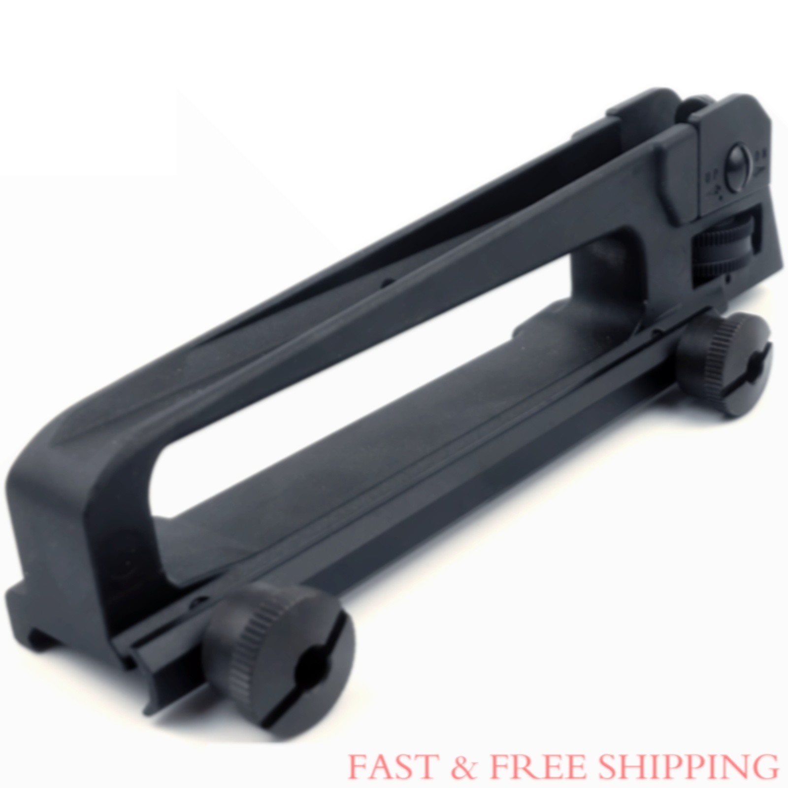 Aluminium Alloy Carry Handle w/ Rear Sight Picatinny Weaver Rail Mount Metal