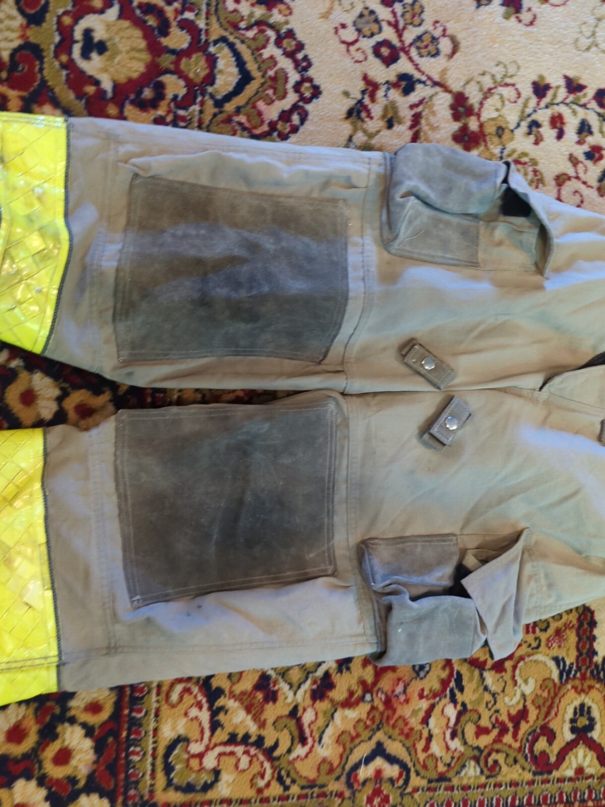 Retired Firefighter Gear Turnout Pants FIRE USED Size 38 X 26 See Pics