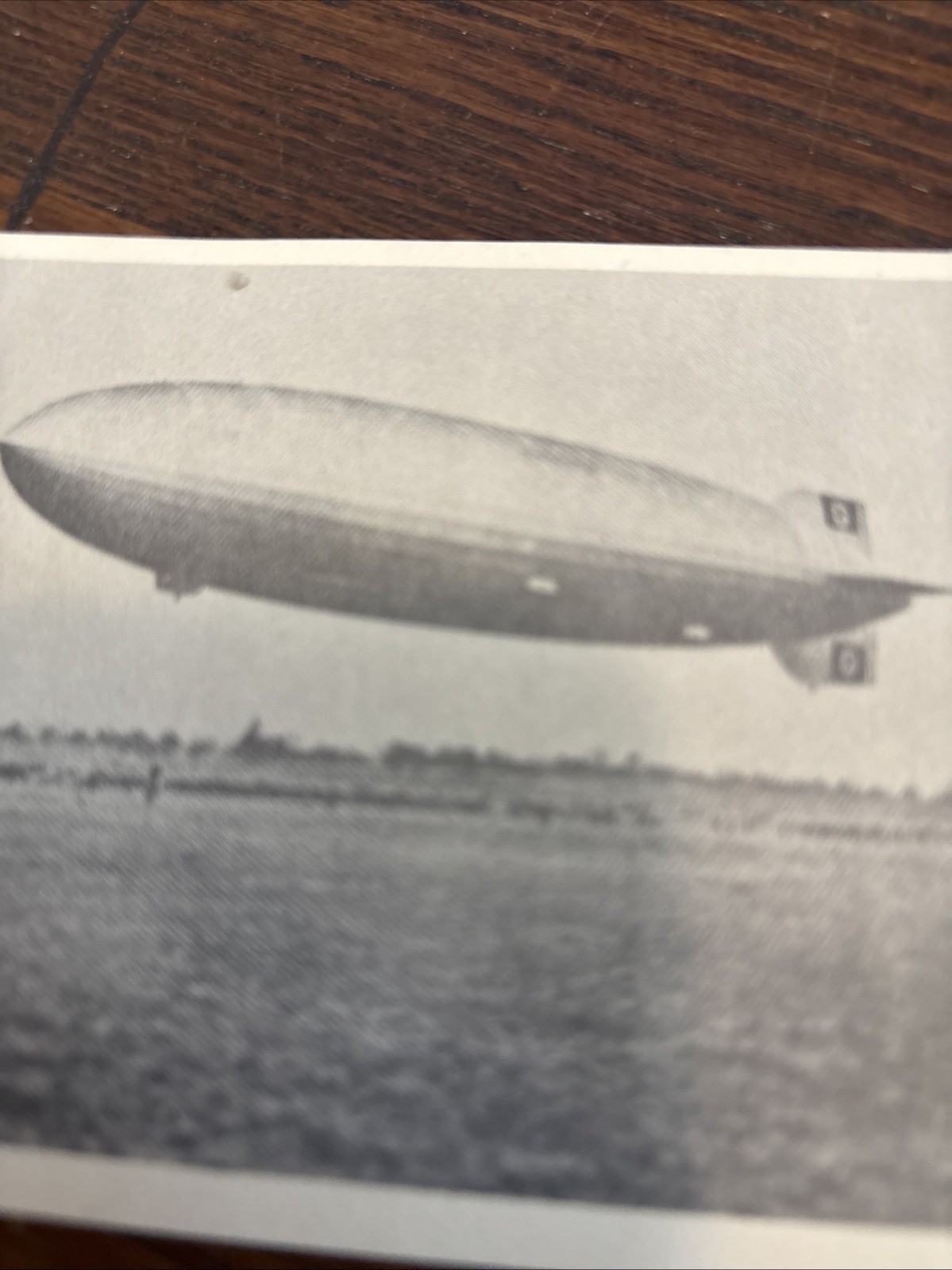 Vintage 1930’s Hindenburg Postcard