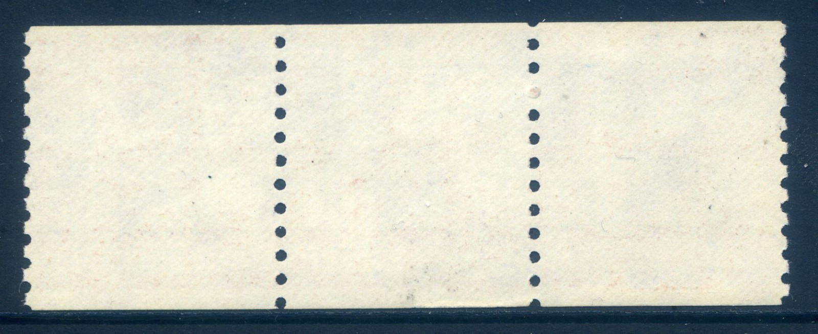 1947 C Rate Misperf Strip of 3, Mint NH