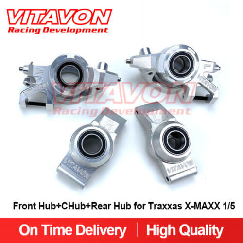 Vitavon CNC Alu7075 Front Hub+C Hub+Rear Hub For Traxxas X-MAXX XRT 1/5 5 Colors