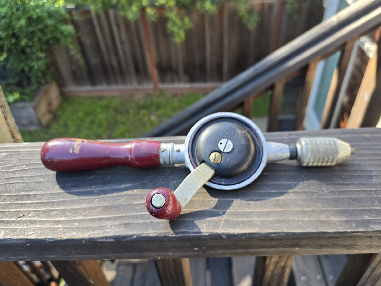 VINTAGE STANLEY 100 PLUS No.610 EGGBEATER STYLE HAND DRILL USA