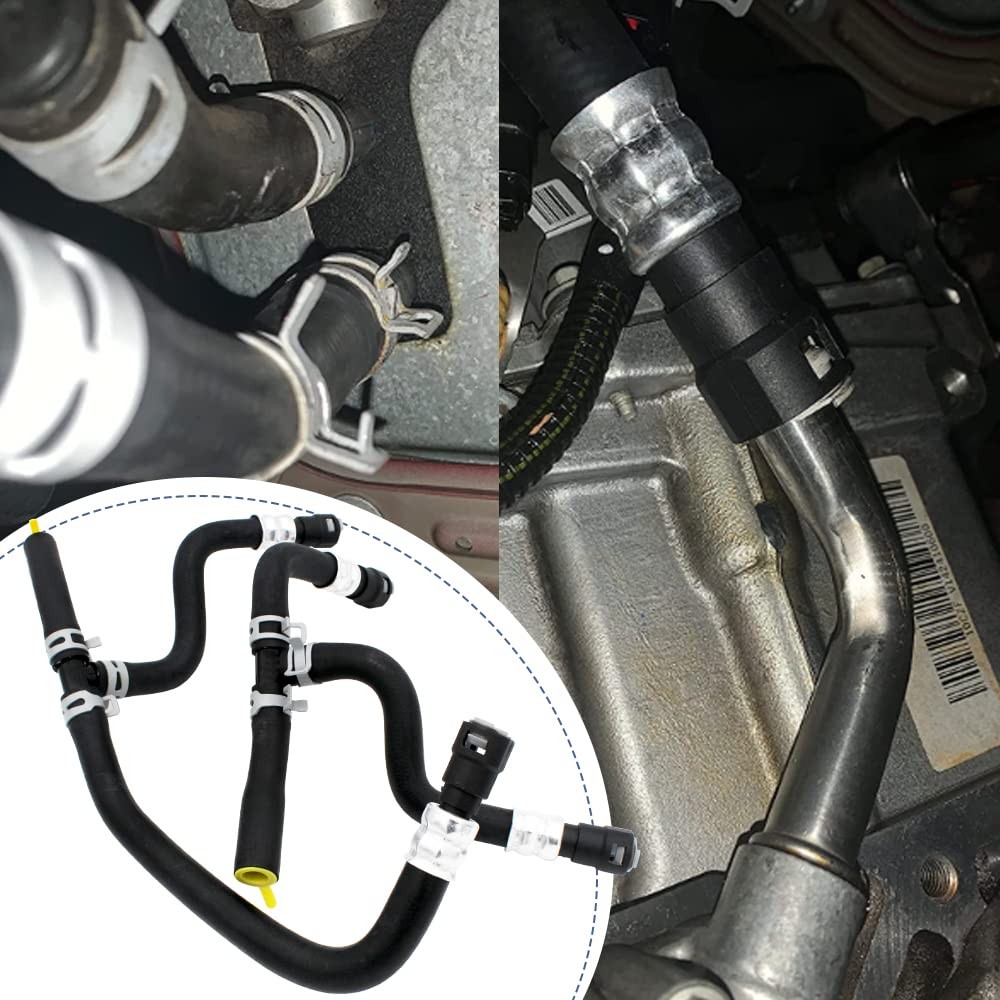 Engine Heater Hose Assembly Supply & Return For Chevrolet GMC Buick Saturn