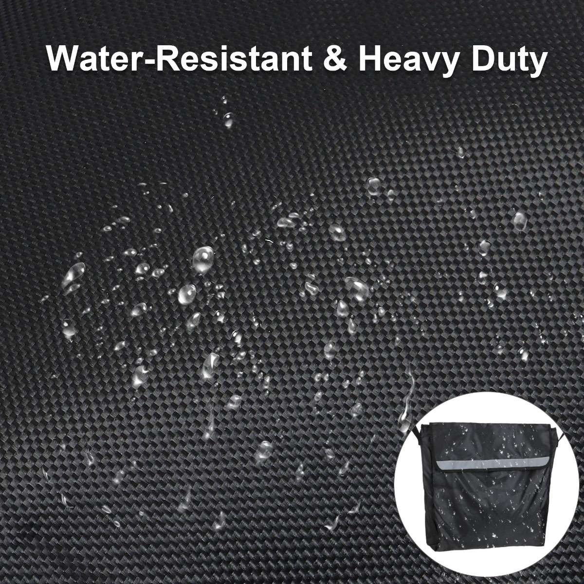 Waterproof Backpack for Wheelchair & Mobility Scooter, Large Storage Carry Bag