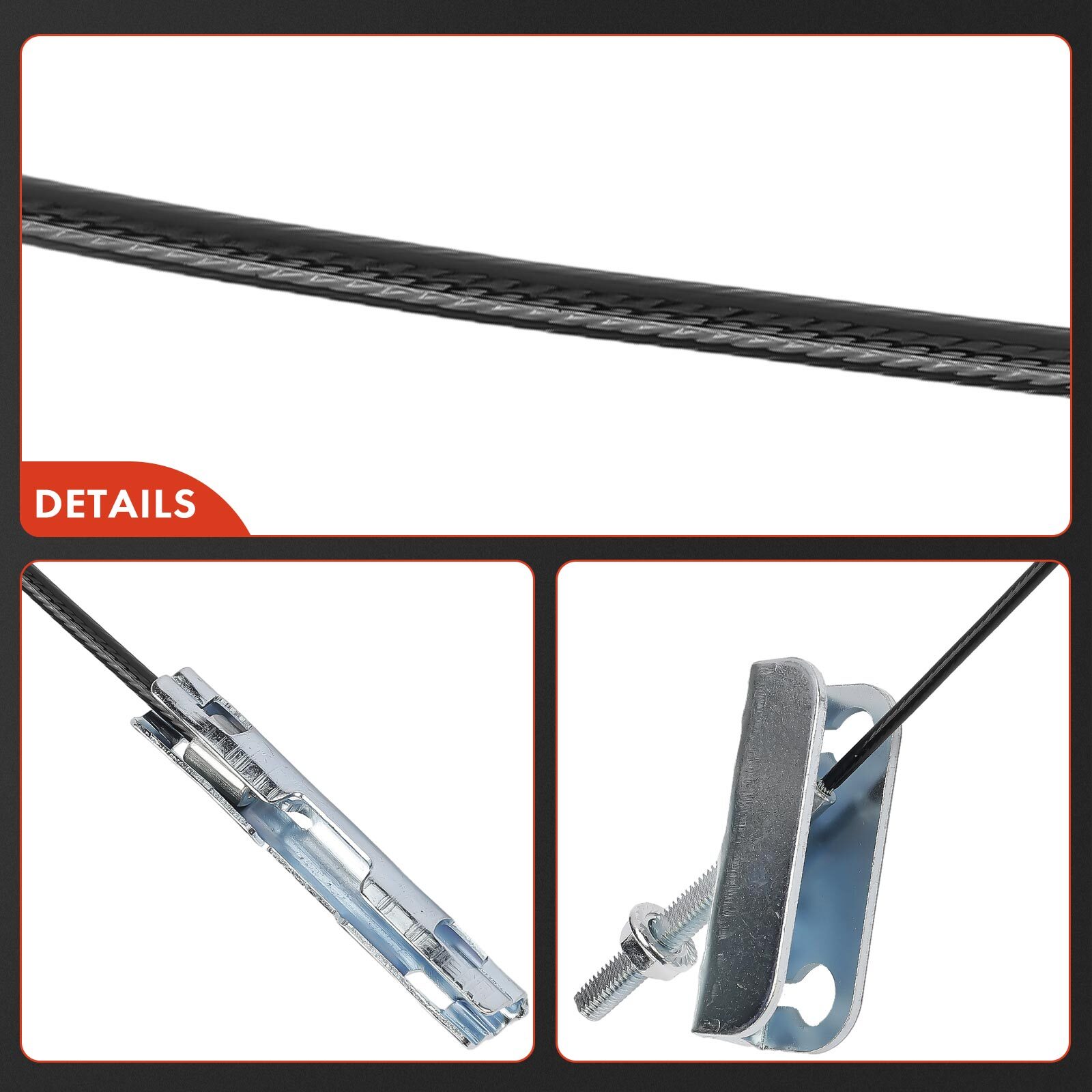 Intermediate Parking Brake Cable for Chevrolet Silverado 1500 GMC Sierra 1500