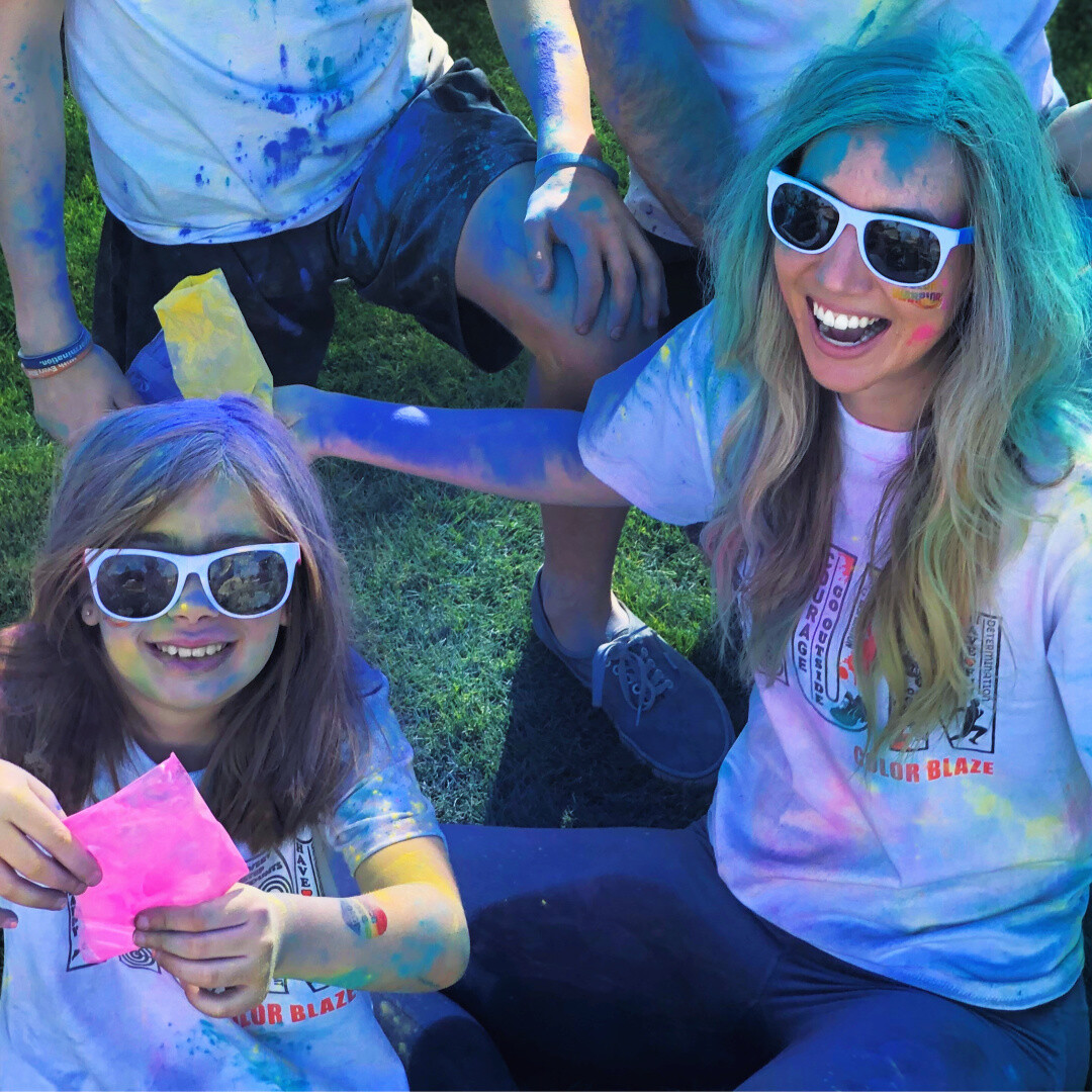 Color Blaze Powder Packets - Set of 8 - Holi, Rangoli, Color War, Party, Toss