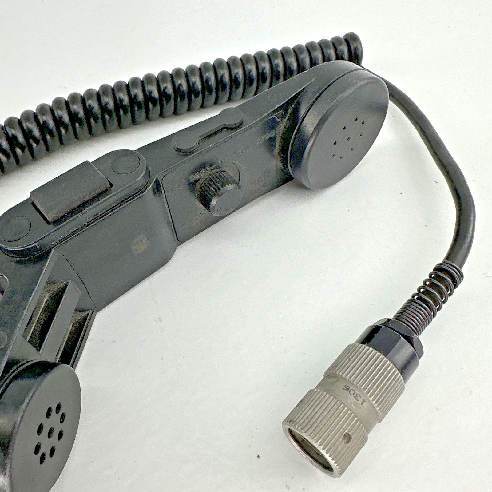 H-250 VCEB Military Radio Handset 5-Pin w/ Volume Control NSN 5965-01-549-6390