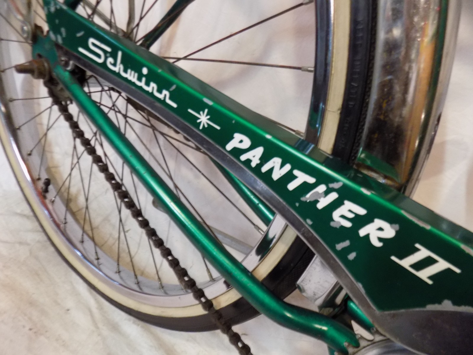 1960 SCHWINN PANTHER II MENS PEANUT TANK BICYCLE S7 AMERICAN JAGUAR CORVETTE 68