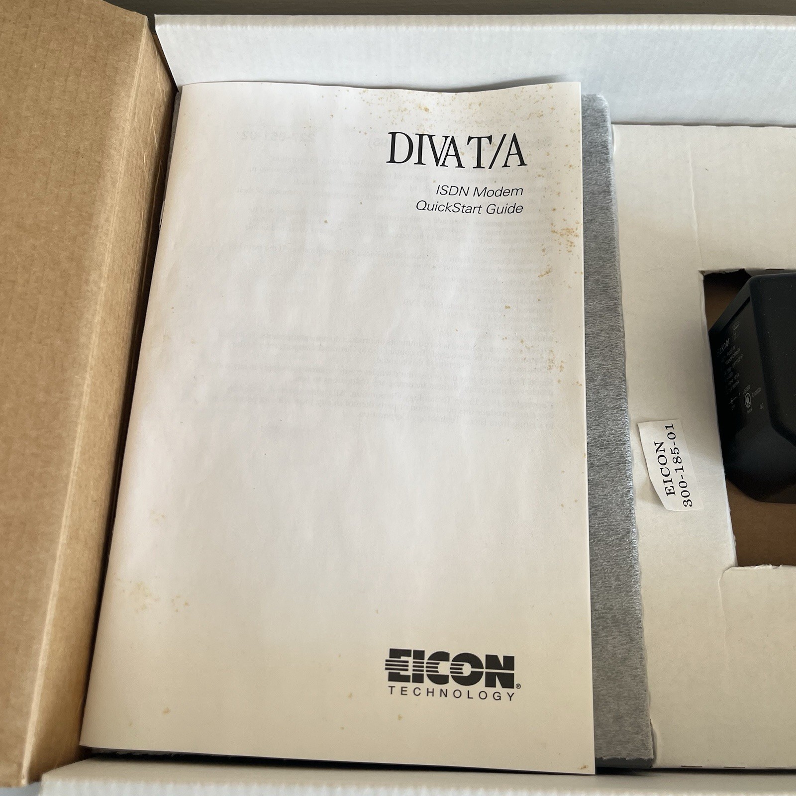 Eicon Technology DIVA T/A ISDN Modem External Vintage