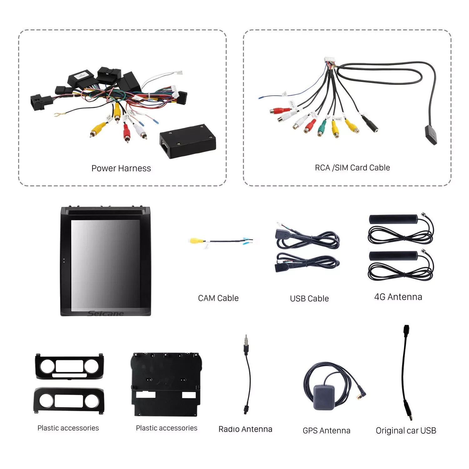 12.1"For Ford F150 2015-2022 Android Tesla Style Car Radio Stereo /Carplay/GPS