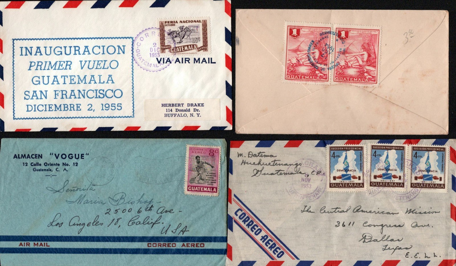 Guatemala Cover Collection - 9 Items - [Group 5]