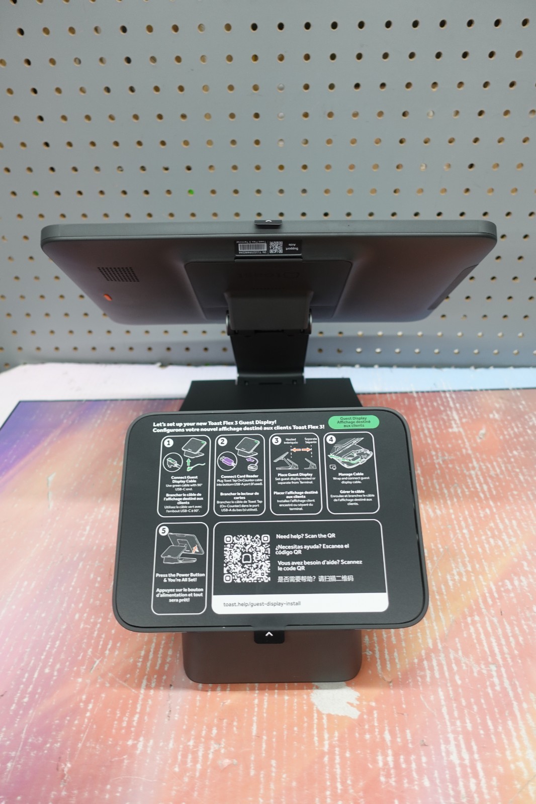 Toast Flex 3 POS Dual Terminal And Guest Display TT300