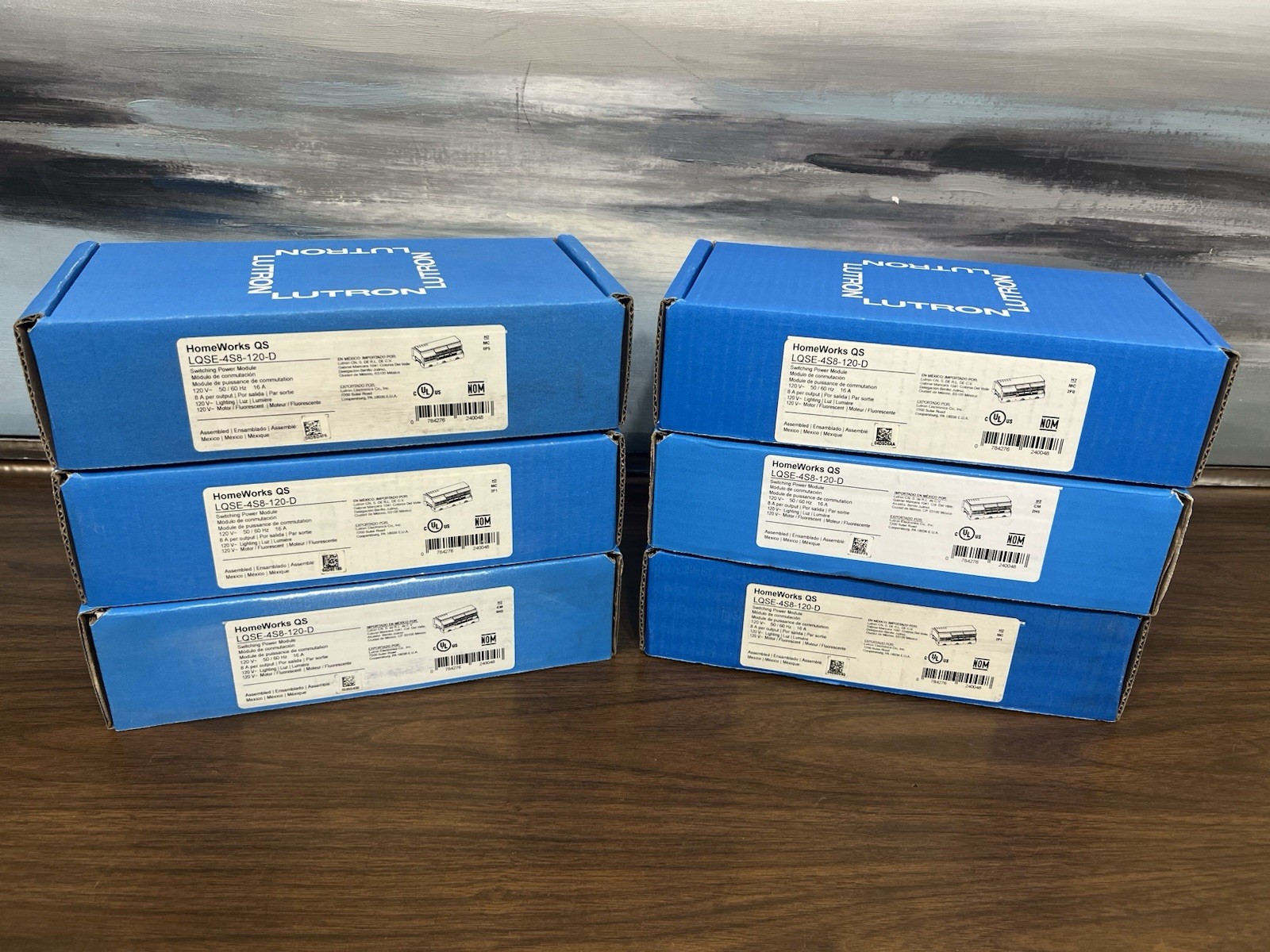 Lutron HomeWorks QS LQSE-4S8-120-D Switching Power Module - ( PRICE FOR 1 UNIT