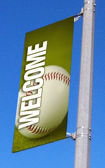 Street Pole Banner Bracket 24"