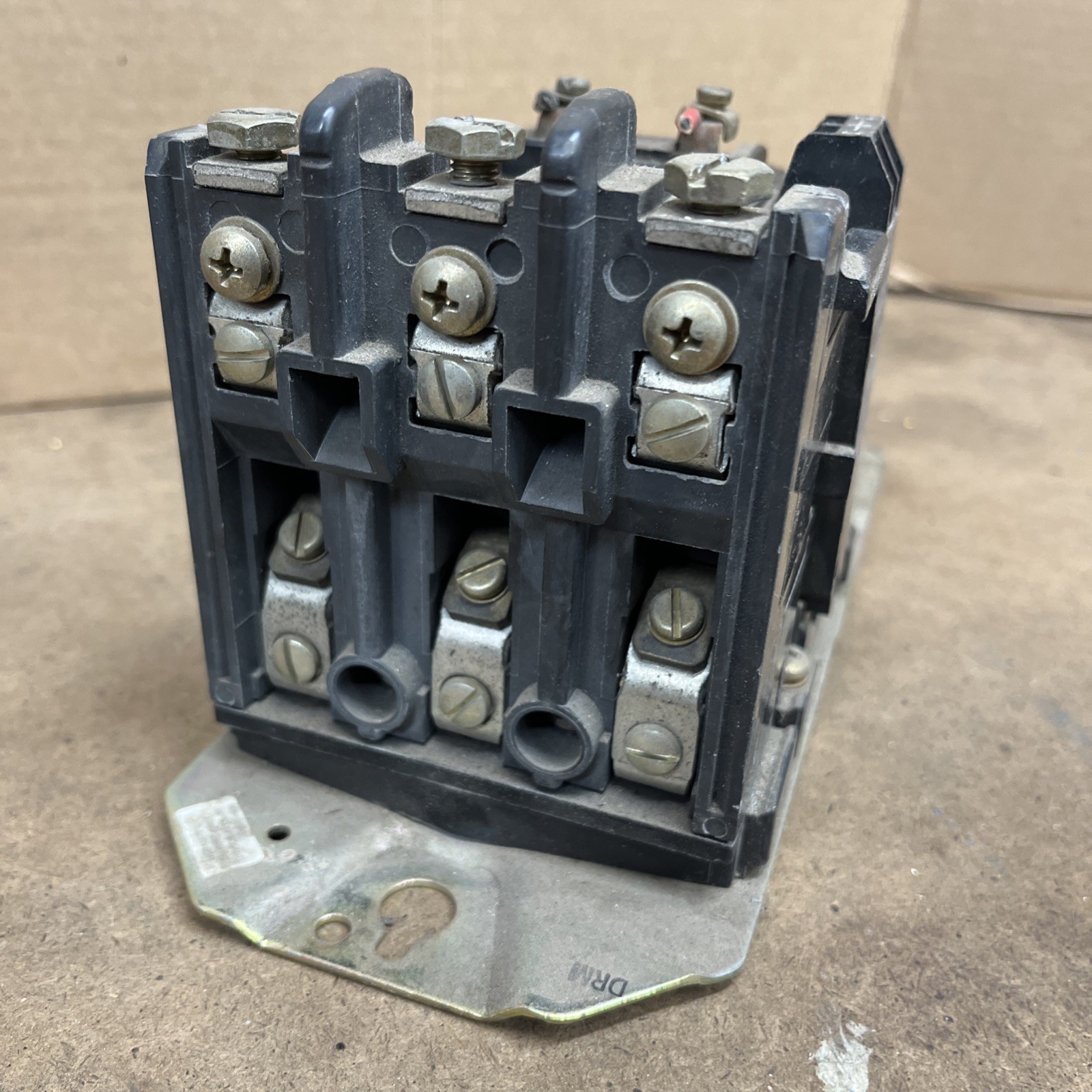 Allen Bradley 509-C0D B Series Motor Starter Series B 595-A Auxiliary Contact