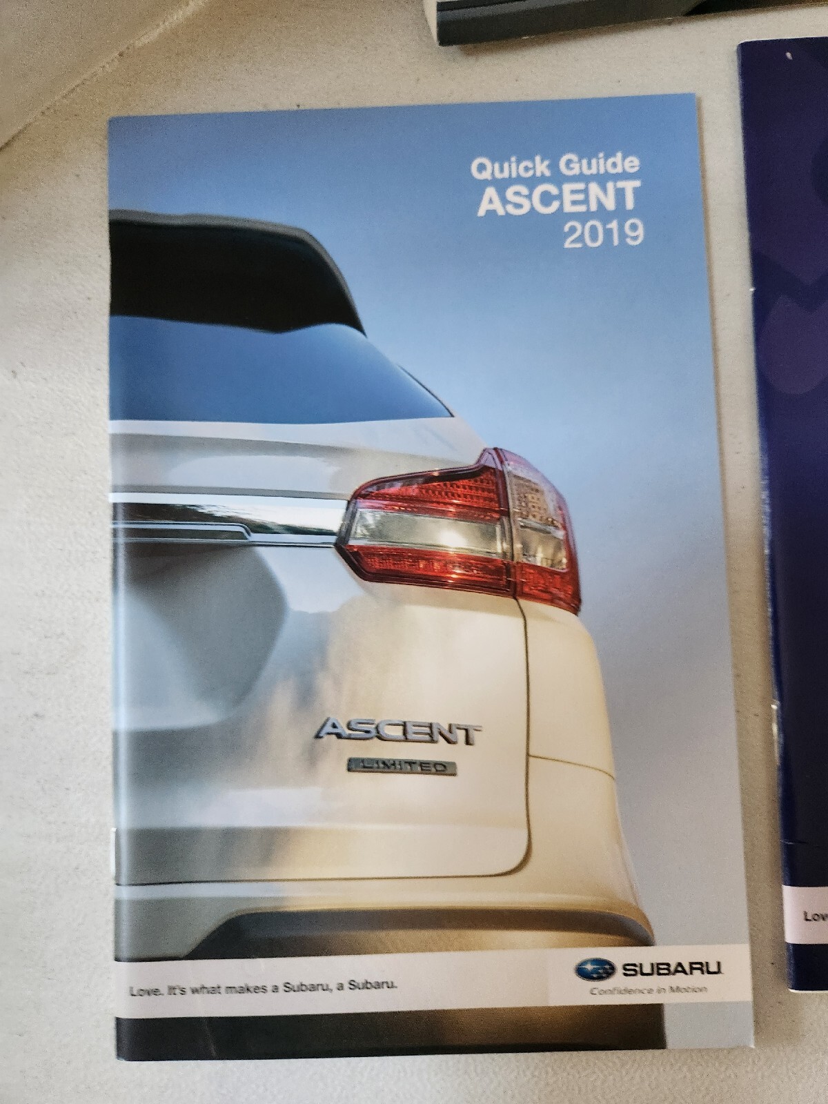 2019 Subaru ASCENT Factory Owners Manual Set With Navigation And Case OEM