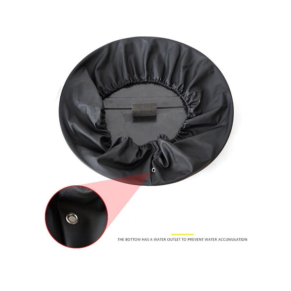 Fuji White Spare Tire Cover Portecor Fits for Defender 90 110 130 2020-2024