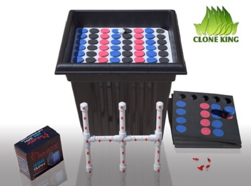 THE CLONE KING 64 SITE AEROPONIC PLANT CLONING MACHINE CLONE CLONER CLONING HYRO