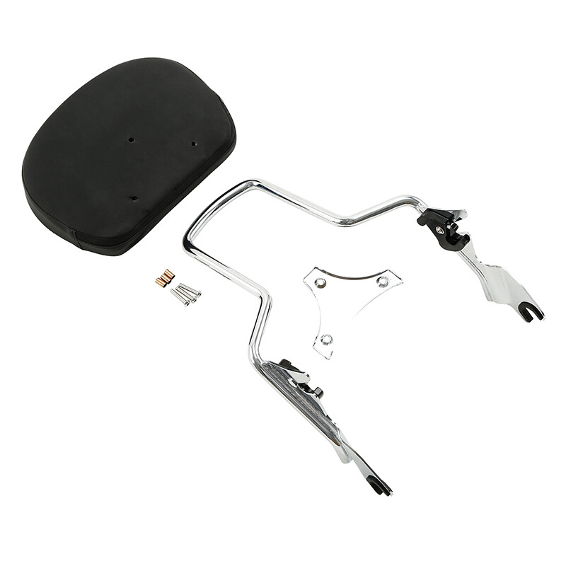 Detachable Backrest Sissy Bar Fit For Harley Touring Street Road Glide 2009-2024