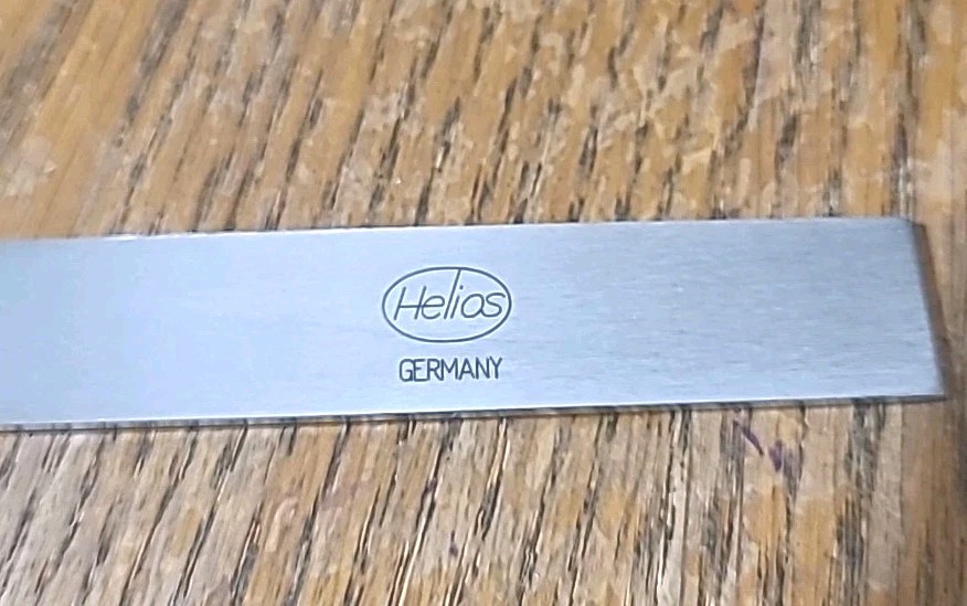 VTG Helios Protractor Square. By Fowler. Original Box. Germany. Machinist Tool