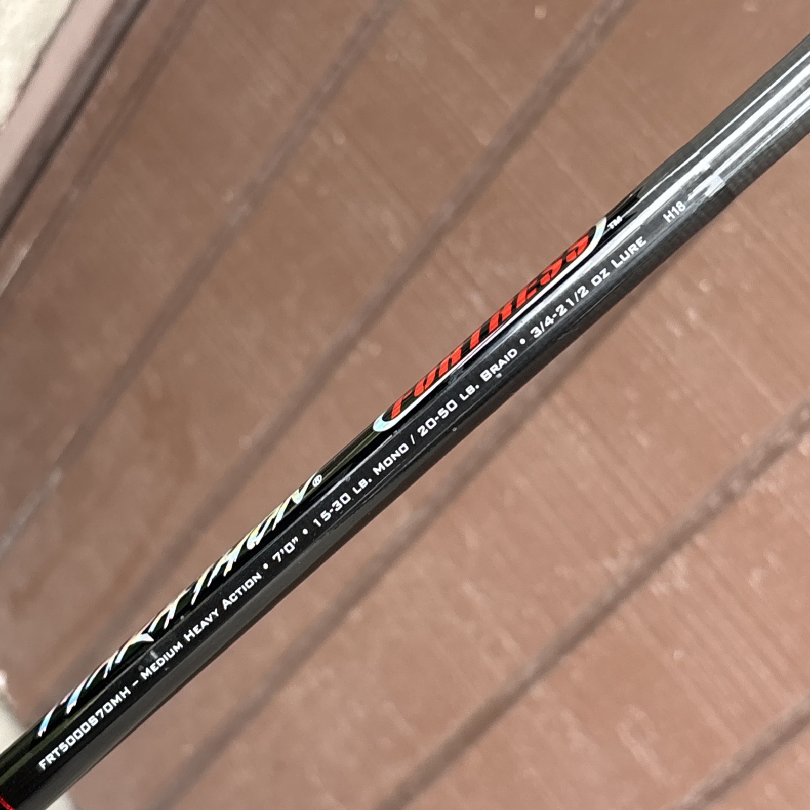 Marathon Fortress Fishing Rod FRT5000S70MH Med Heavy 7’ & Stainless Steel Reel