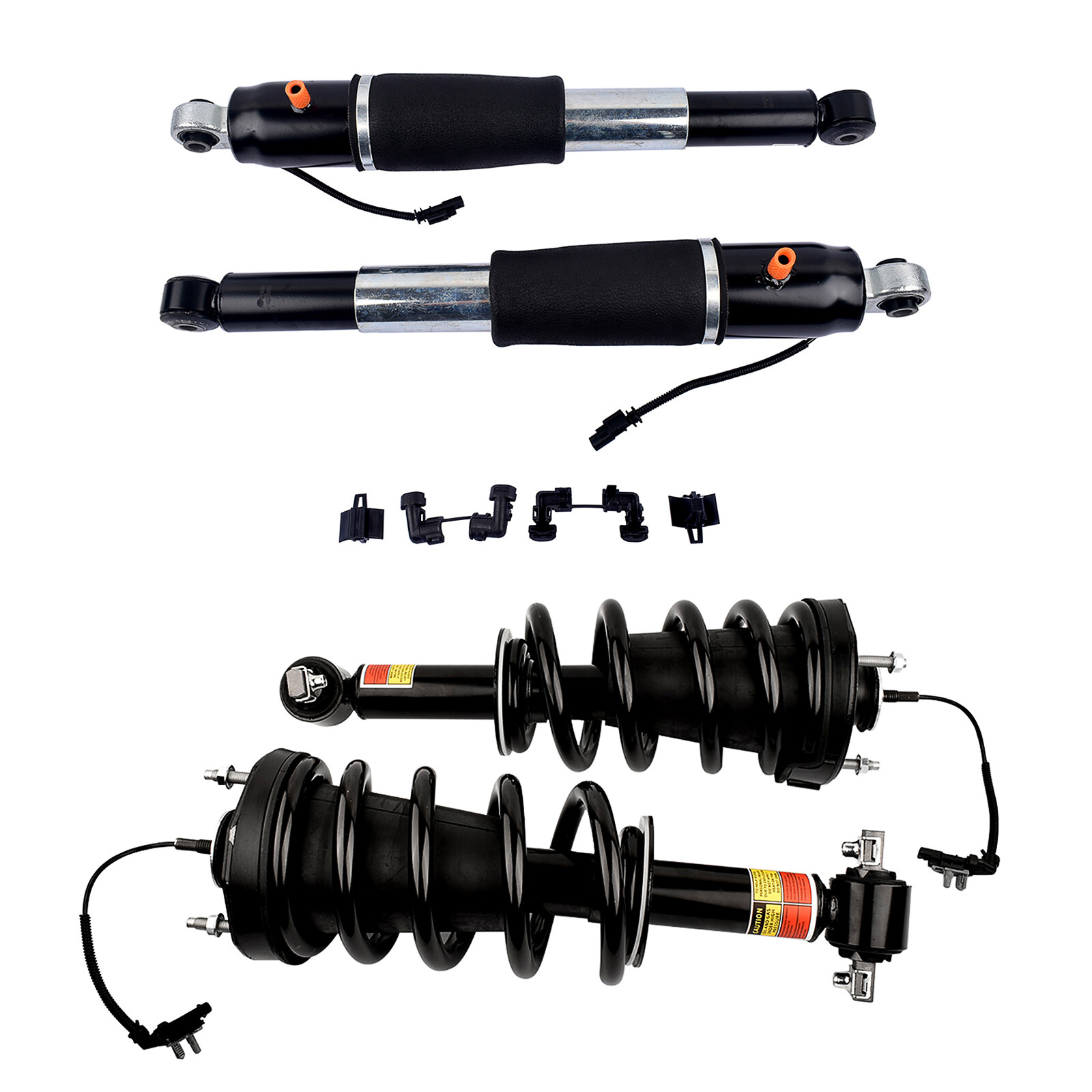 FRONT Strut Assy + REAR shock Absorber for 2015-20 Escalade Suburban Tahoe Yukon