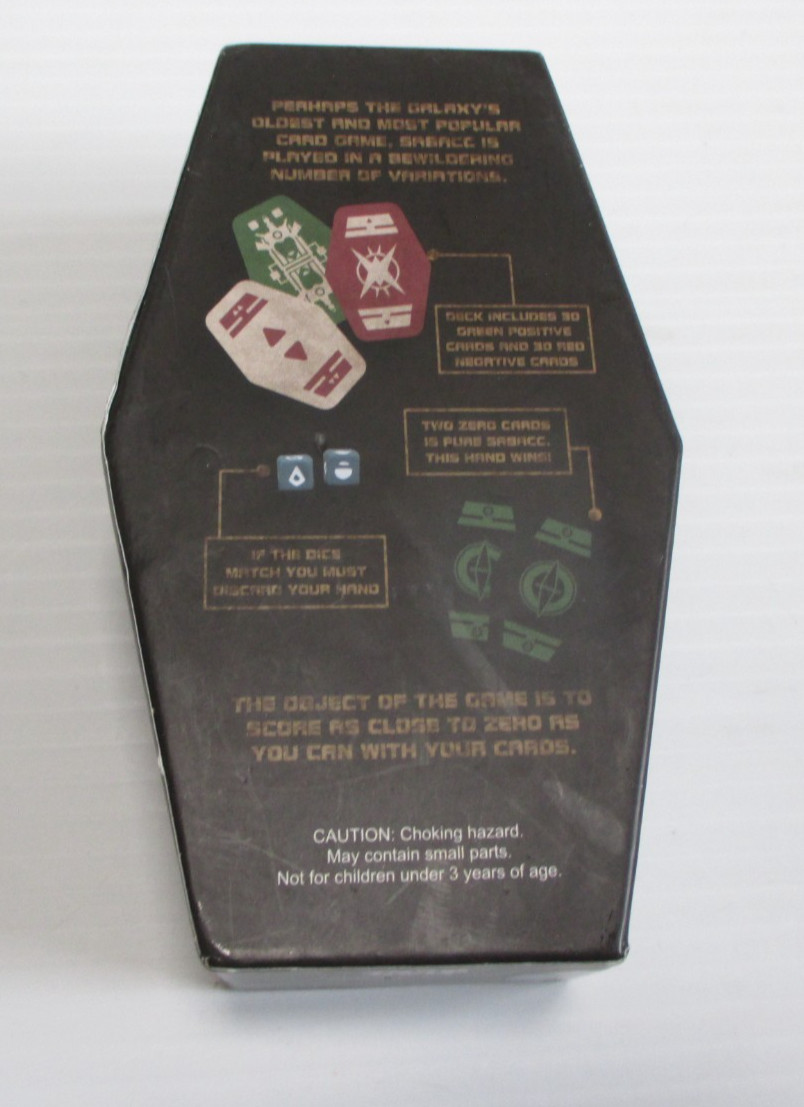 Star Wars Galaxy's Edge Sabacc Card Game Set Disney Theme Park - New