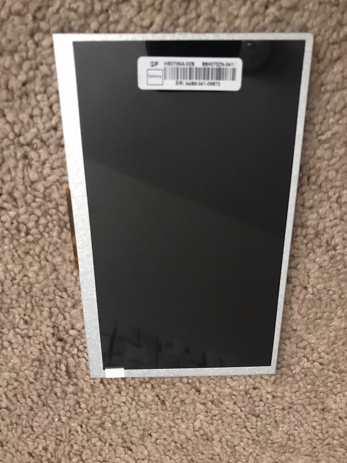 New 7” TFT LCD PANEL ZY-JX701570D103B