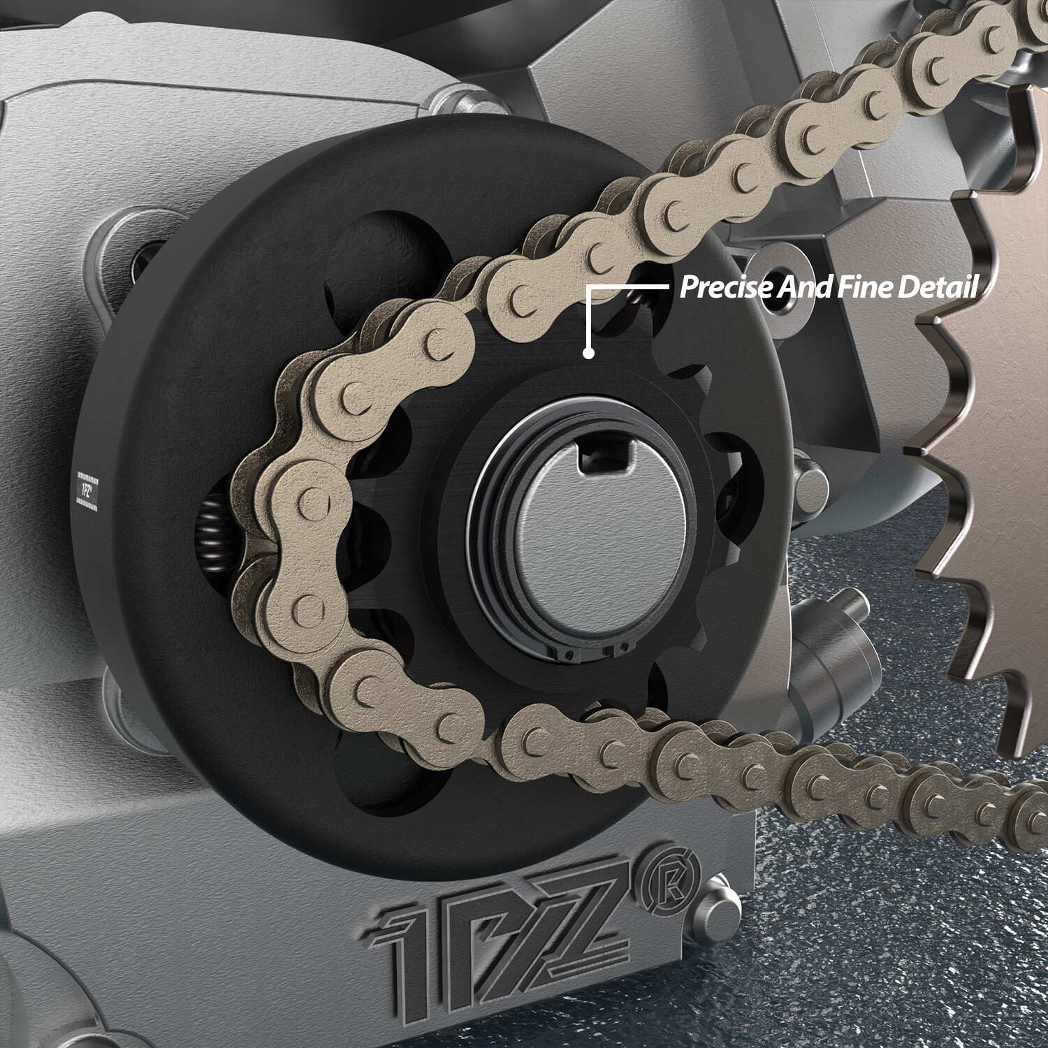 Go Kart Centrifugal Clutch 1 inch Bore 14T 14 Tooth With #40/41/420 Chain 13HP