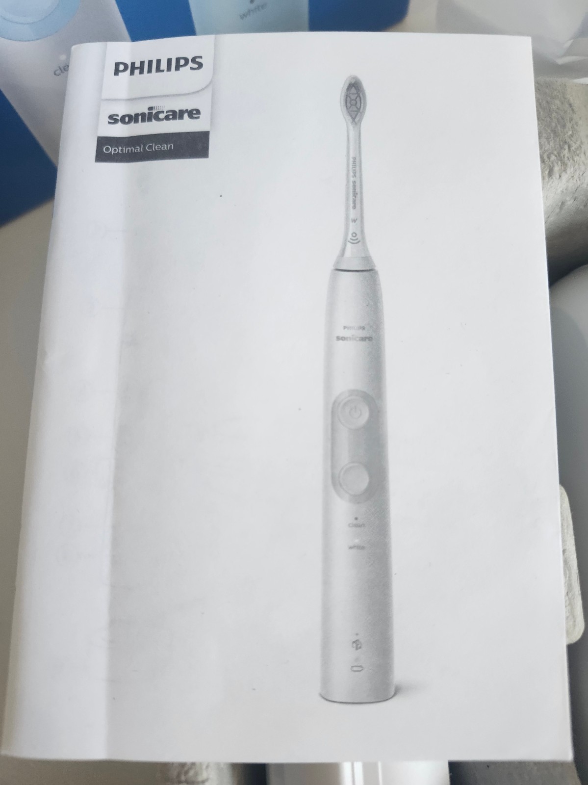 Philips Sonicare Optimal Clean Toothbrush 2 Pack Please Read